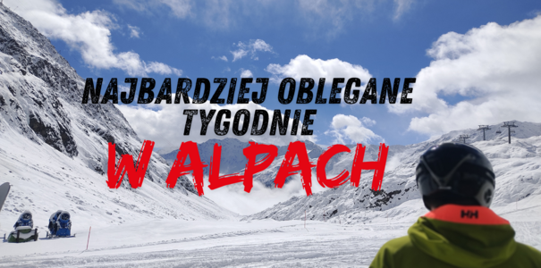 Najbardziej oblężone tygodnie w Alpach - kiedy narciarze szturmują stoki